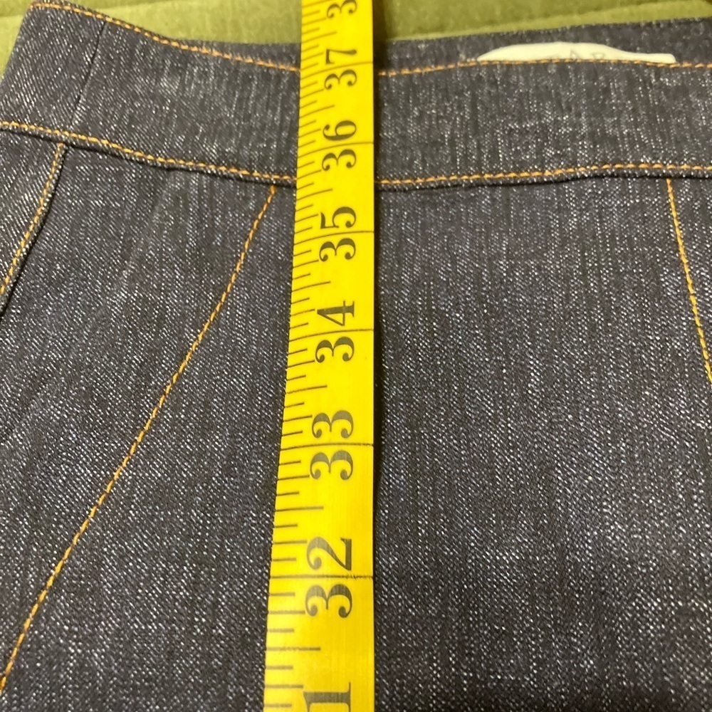 Pearl by Lela Rose Stretch Denim Deedie Pants in dark blue - Picture 6 of 8